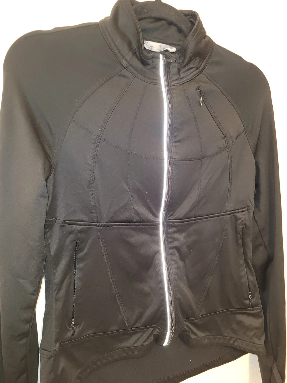 Athleta Twilight Run Jacket Black Small
